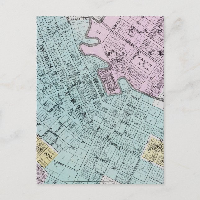 Petaluma, California 2 Postcard (Front)