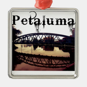 Petaluma California Metal Tree Decoration