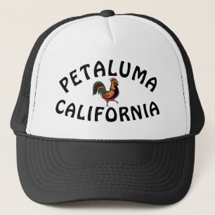 Petaluma California Rooster Trucker Hat