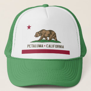 Petaluma: Flag Of California Cap