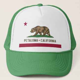 Petaluma: Flag Of  California Cap