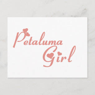 Petaluma Girl tee shirts Postcard