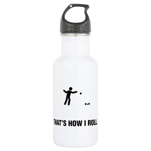 Petanque 532 Ml Water Bottle (Front)