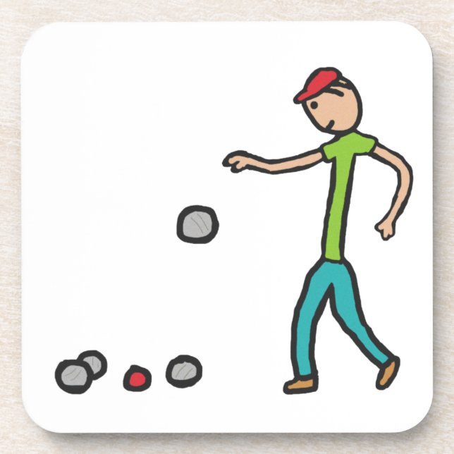 Petanque Coaster (Front)