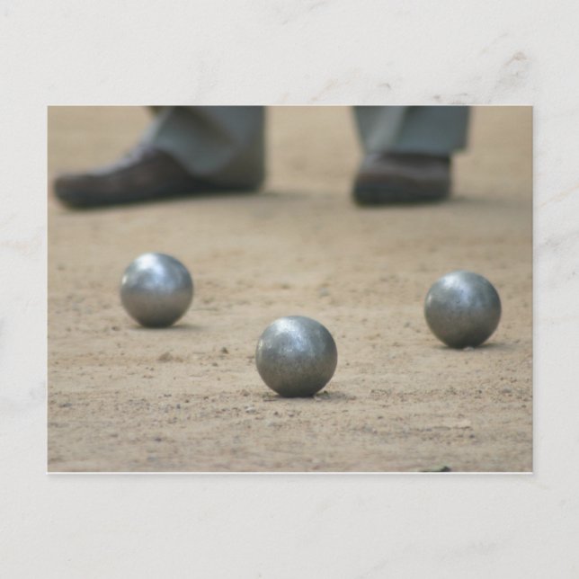 Petanque in Provence Postcard (Front)
