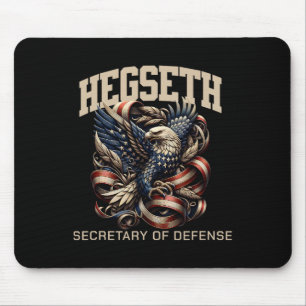 Pete Hegseth Secretary Of Defence Trump Support Pa Mouse Pad