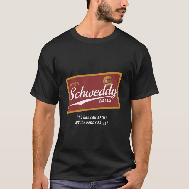 Pete’s Schweddy Balls Essential T-Shirt (Front)
