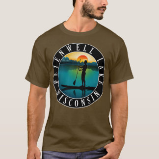 Petenwell Lake Wisconsin Paddleboarding T-Shirt