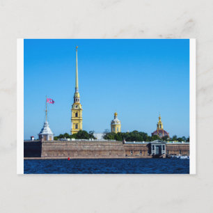 Peter and Paul Fortress St. Petersburg Russia Postcard