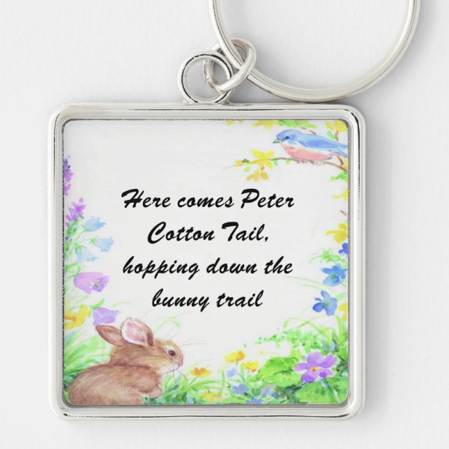 Peter Cotton Tail - Key Ring (Front)