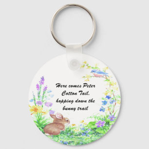 Peter Cotton Tail - Key Ring