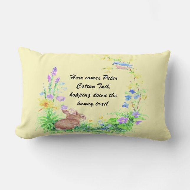 Peter Cotton Tail Lumbar Cushion (Front)