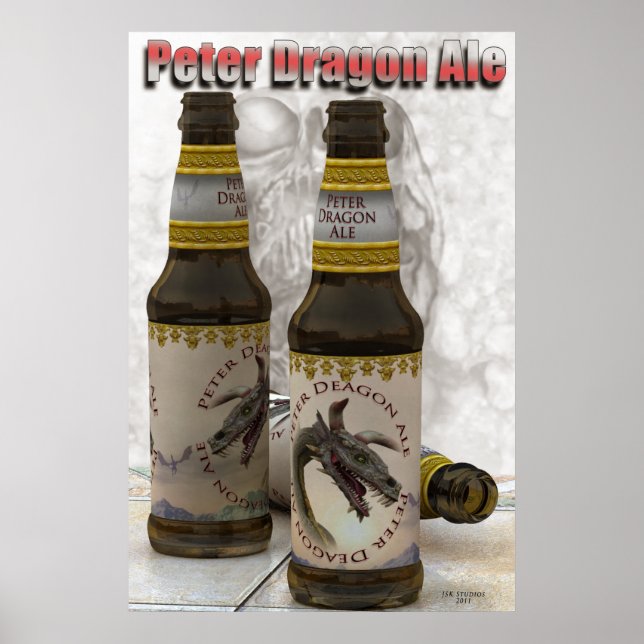 PETER Dragon Ale poster 2011 (Front)