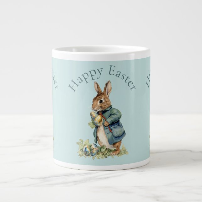 Peter Easter Large Coffee Mug (Front)