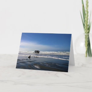 Peter Iredale Shipwreck, Oregon Coast Card
