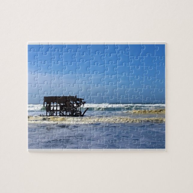 Peter Iredale Shipwreck, Oregon Coast Jigsaw Puzzle (Horizontal)
