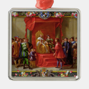 Peter IV, King of Aragon Metal Ornament