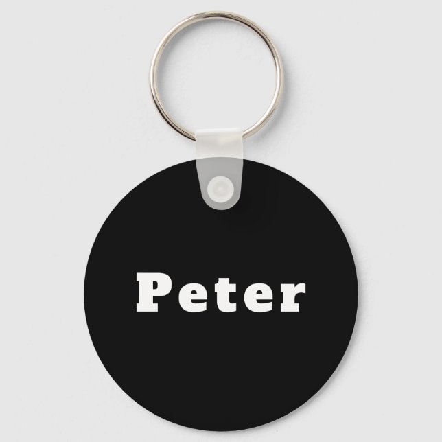Peter Key Ring (Front)