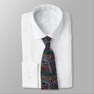 "peter max art style" dragonfly tie