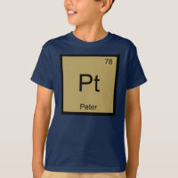 Peter Name Chemistry Element Periodic Table