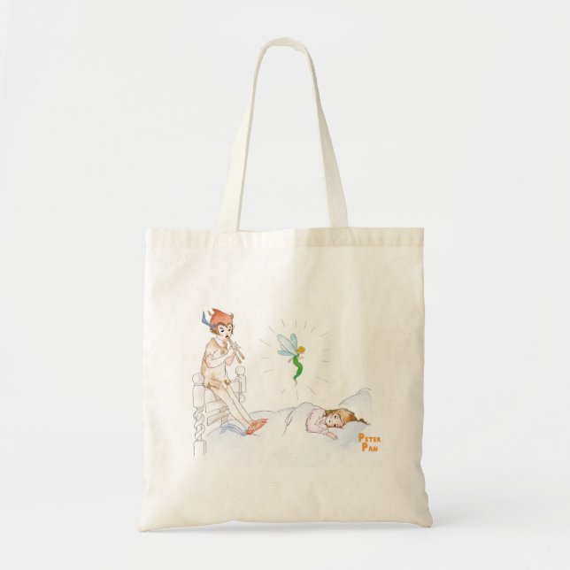 Peter Pan and Wendy Tote Bag (Front)