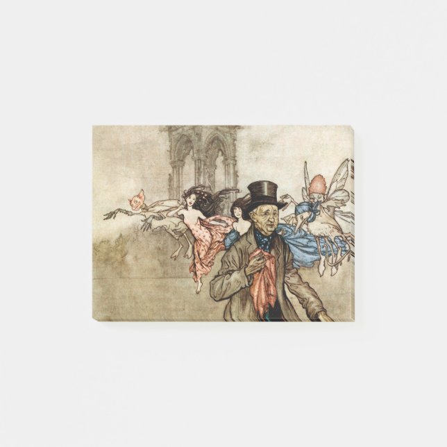 Peter Pan by Arthur Rackham Post-it Notes (Front)