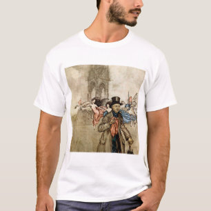 Peter Pan by Arthur Rackham T-Shirt