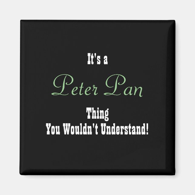 Peter Pan Magnet (Front)