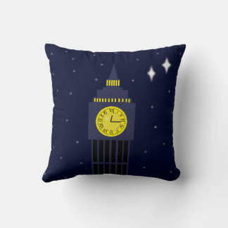 Peter Pan Neverland Magical Clocktower wishing  Cushion