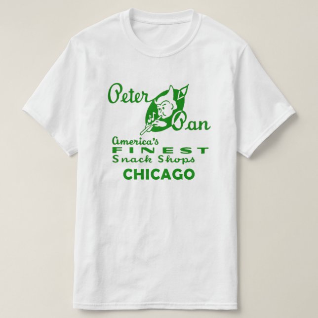 Peter Pan Snack Shop, Chicago T-Shirt (Design Front)