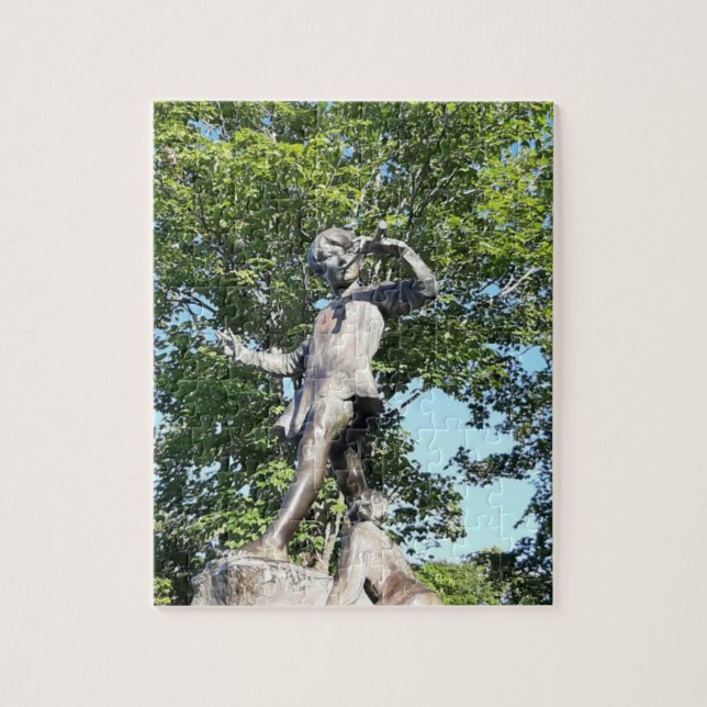 Peter Pan Statue Jigsaw Puzzle (Vertical)
