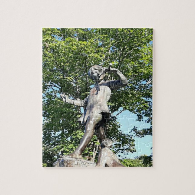 Peter Pan Statue Jigsaw Puzzle (Vertical)