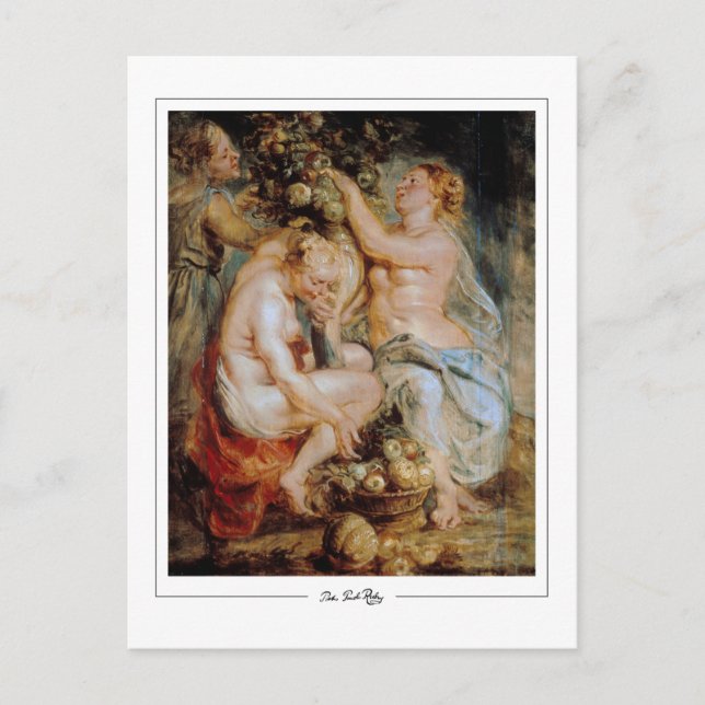 Peter Paul Rubens #23 - Fine Art Postcard (Front)