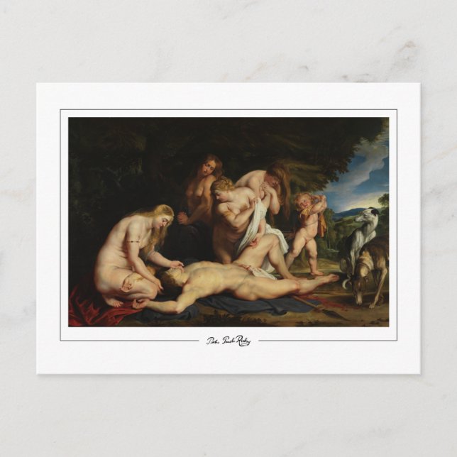 Peter Paul Rubens #55 - Fine Art Postcard (Front)