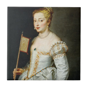 Peter Paul Rubens Portrait of a Lady Ceramic Tile