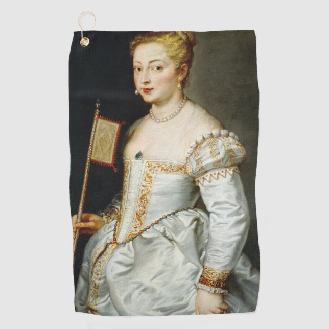 Peter Paul Rubens Portrait of a Lady Golf Towel (Front)