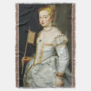 Peter Paul Rubens Portrait of a Lady Throw Blanket
