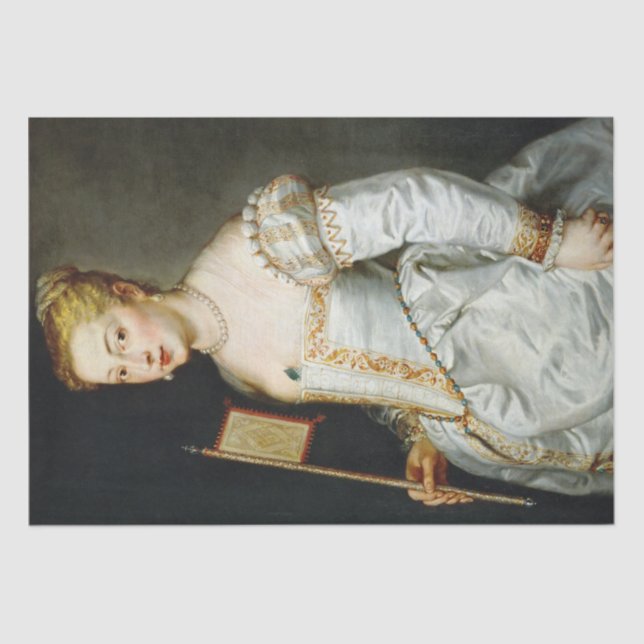 Peter Paul Rubens Portrait of a Lady Tissue Paper (Front)