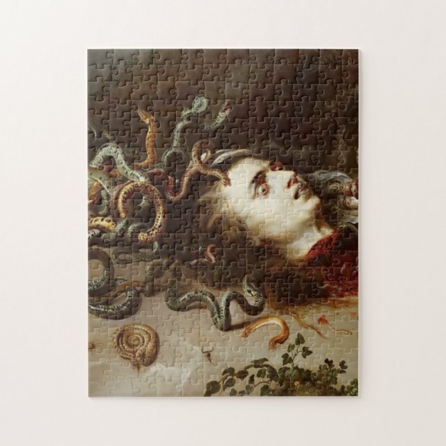 Peter Paul Rubens - The Head Of Medusa - Baroque P Jigsaw Puzzle (Vertical)