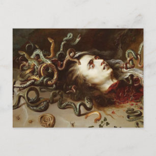 Peter Paul Rubens - The Head Of Medusa - Baroque P Postcard
