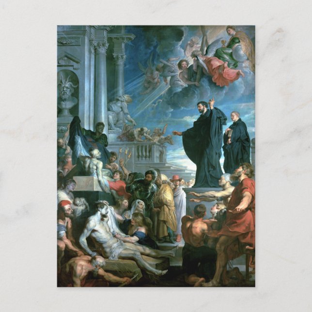 Peter Paul Rubens The Miracles of St. Francis Postcard (Front)
