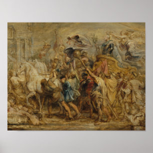 Peter Paul Rubens - The Triumph of Henry IV Poster