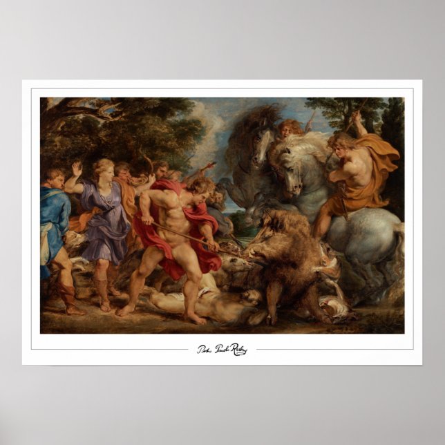 Peter Paul Rubens Zedign Art Poster #9 (Front)