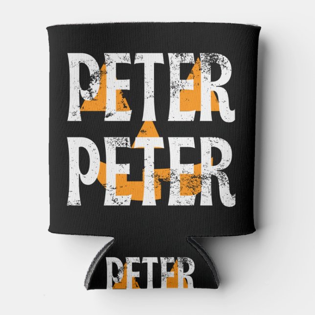 Peter Peter Fall Season Pumpkin Can Cooler (Front)