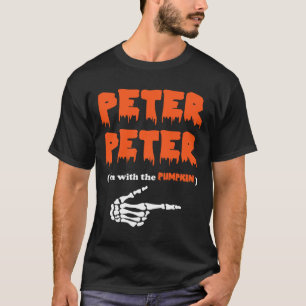 Peter Peter I'm With The Pumpkin Halloween Costume T-Shirt