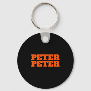 Peter Peter Pumpkin Eater Halloween Couples Costum Key Ring