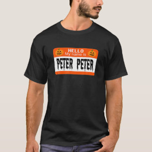 Peter Peter Pumpkin Eater Halloween Couples T-Shirt
