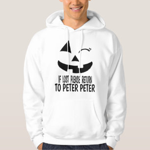 Peter Peter Pumpkin Eater Wife Couples Costume Hoodie