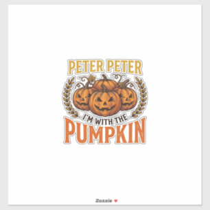 Peter Peter Pumpkin Vintage Halloween Shirt Design