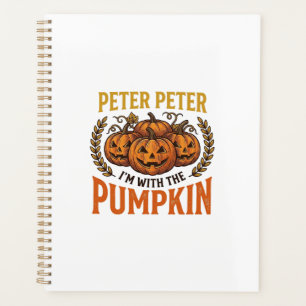 Peter Peter Pumpkin Vintage Halloween Shirt Design Planner